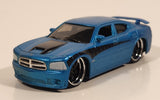 2007 Hot Wheels G-Machines: Pure Vision (Series 1) '06 Dodge Charger STR8 Blue 1/50 Scale Die Cast Toy Car Vehicle