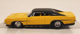 2007 Hot Wheels G-Machines: Pure Vision (Series 1) '69 Dodge Charger Yellow with Black Roof 1/50 Scale Die Cast Toy Car Vehicle
