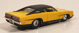 2007 Hot Wheels G-Machines: Pure Vision (Series 1) '69 Dodge Charger Yellow with Black Roof 1/50 Scale Die Cast Toy Car Vehicle