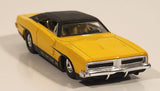 2007 Hot Wheels G-Machines: Pure Vision (Series 1) '69 Dodge Charger Yellow with Black Roof 1/50 Scale Die Cast Toy Car Vehicle