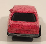 1993 Hot Wheels Mercedes 380 SEL Pink with Red Glitter Die Cast Toy Car Vehicle