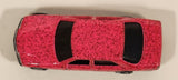 1993 Hot Wheels Mercedes 380 SEL Pink with Red Glitter Die Cast Toy Car Vehicle