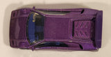 1995 Hot Wheels Lamborghini Diablo Purple Die Cast Toy Exotic Sports Car Vehicle