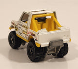 1998 Hot Wheels Mixed Signals Street Roader White Die Cast Toy Car Vehicle