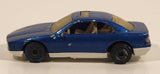 1990 Hot Wheels BMW 850i Painted Blue Die Cast Toy Car Vehicle