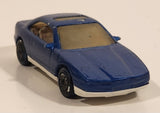 1990 Hot Wheels BMW 850i Painted Blue Die Cast Toy Car Vehicle