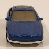 1990 Hot Wheels BMW 850i Painted Blue Die Cast Toy Car Vehicle