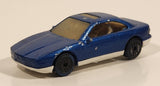 1990 Hot Wheels BMW 850i Painted Blue Die Cast Toy Car Vehicle
