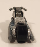 2005 Hot Wheels First Editions Realistix Airy 8 Metalflake Silver Motorcycle Die Cast Toy Vehicle