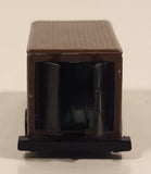 1976 Hot Wheels Letter Getter Mail Truck Painted Brown Die Cast Toy Car Delivery Vehicle