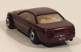 1995 Hot Wheels Lexus SC400 Metallic Burgundy Die Cast Toy Car Vehicle