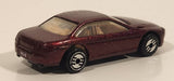1995 Hot Wheels Lexus SC400 Metallic Burgundy Die Cast Toy Car Vehicle