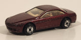 1995 Hot Wheels Lexus SC400 Metallic Burgundy Die Cast Toy Car Vehicle