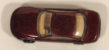 1995 Hot Wheels Lexus SC400 Metallic Burgundy Die Cast Toy Car Vehicle