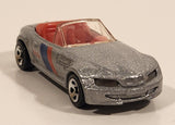 1997 Hot Wheels First Editions BMW M Roadster Silver Die Cast Toy Car Vehicle