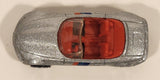 1997 Hot Wheels First Editions BMW M Roadster Silver Die Cast Toy Car Vehicle