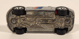 1997 Hot Wheels First Editions BMW M Roadster Silver Die Cast Toy Car Vehicle