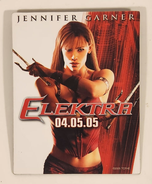 2005 TCFHE Jennifer Garner Elektra 04.05.05 Movie 2 3/4" x 3 1/2" Promotional Pin