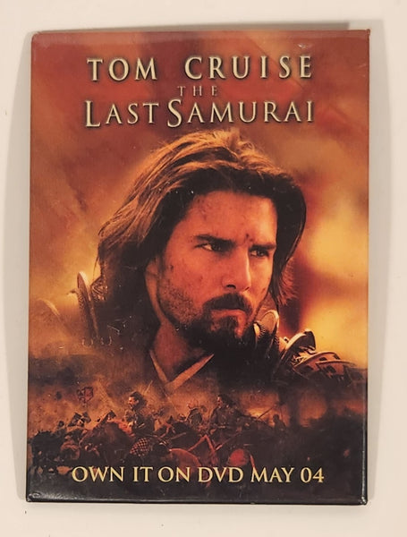 2004 Warner Bros. Tom Cruise The Last Samurai Movie 2 1/2" x 3 1/2" Promotional Pin