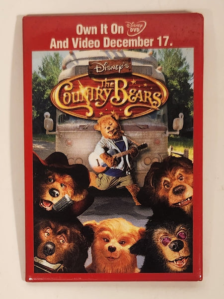 Disney's The Country Bears Movie 2" x 3" Promotional Pin