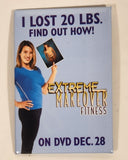Buena Vista Home Entertainment Extreme Makeover Fitness Movie 2" x 3" Promotional Pin