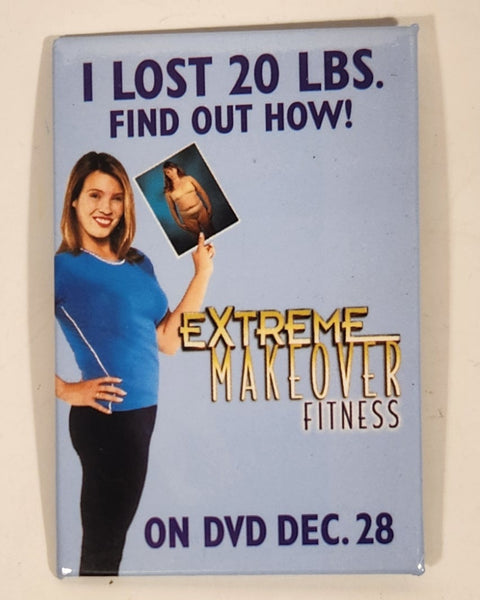 Buena Vista Home Entertainment Extreme Makeover Fitness Movie 2" x 3" Promotional Pin