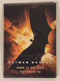 2005 Warner Bros. Batman Begins Movie 2 1/2" x 3 1/2" Promotional Pin