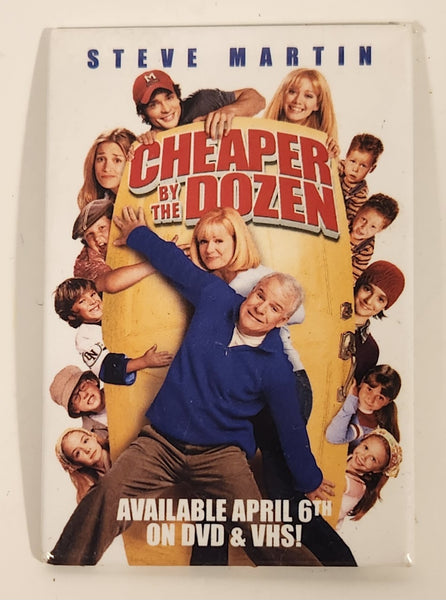 2004 TCFHE Cheaper By The Dozen Steve Martin Movie 2" x 3" Promotional Pin