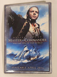 2004 Twentieth Century Fox and Universal Studios Russell Crowe Master And Commander The Far Side Of The World Available April 20th Movie 2" x 3" Promotional Pin