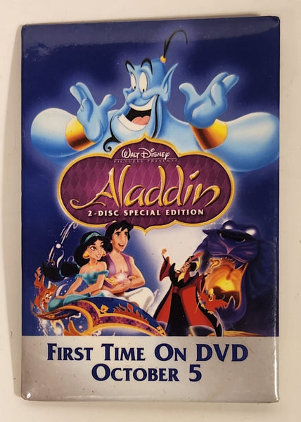 Walt Disney Pictures Presents Aladdin 2-Disc Special Edition Movie 2" x 3" Promotional Pin
