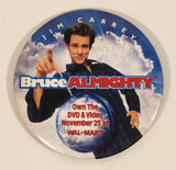 2003 Universal Studios Jim Carrey Bruce Almighty Movie 3" Promotional Button Pin