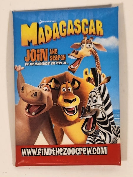 2005 DreamWorks Madagascar Movie 2" x 3" Promotional Pin
