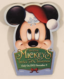 Walt Disney Pictures Presents Mickey's Twice Upon A Christmas Movie 2 3/4" x 3 1/2" Promotional Pin