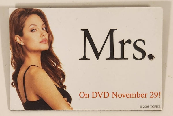 20050 TCFHE Mrs. Mr. and Mrs. Smith Movie  2" x 3" Promotional Pin