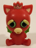 2019 Burger King WMC Feisty Pets Red Dragon 3" Plastic Toy Figure