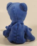 Blue Teddy Bear 8" Stuffed Beanie Plush Toy