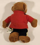 RCMP Royal Canadian Mounted Police Brown Teddy Bear 6" Stuffed Beanie Plush Toy