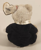 2002 Ty Beanie Babies Groom Wedding Teddy Bear 8" Stuffed Beanie Plush Toy with Tag