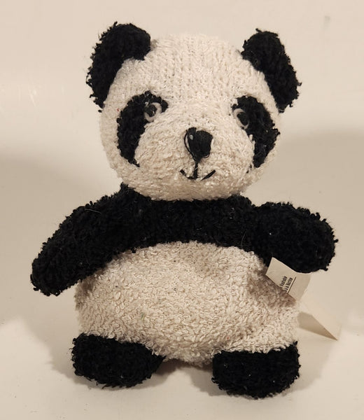 White and Black Panda Bear 5" Stuffed Beanie Plush Toy