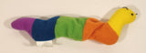 1993 Ty Beanie Babies Rainbow Caterpillar 7 3/4" Stuffed Plush Toy