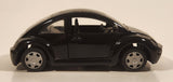 1998 New Ray Speedy Power Volkswagen New Beetle Black 1/32 Scale Pull Back Die Cast Toy Car Vehicle with Opening Doors