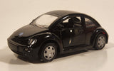 1998 New Ray Speedy Power Volkswagen New Beetle Black 1/32 Scale Pull Back Die Cast Toy Car Vehicle with Opening Doors