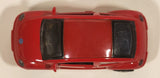 1998 New Ray Speedy Power Volkswagen New Beetle Red 1/32 Scale Pull Back Die Cast Toy Car Vehicle with Opening Doors