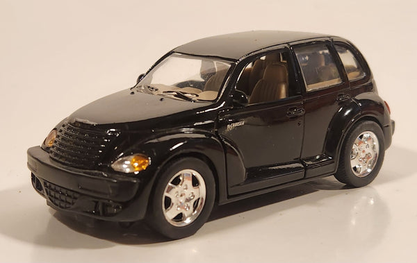 Saico Item No. DP 5019 2000 PT Cruiser Black 1/34 Scale Pull Back Die Cast Toy Car Vehicle