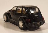Saico Item No. DP 5019 2000 PT Cruiser Black 1/34 Scale Pull Back Die Cast Toy Car Vehicle