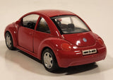 Maisto Volkswagen New Beetle Red 1/37 Scale Pull Back Die Cast Toy Car Vehicle