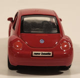 Maisto Volkswagen New Beetle Red 1/37 Scale Pull Back Die Cast Toy Car Vehicle