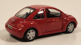 Maisto Volkswagen New Beetle Red 1/37 Scale Pull Back Die Cast Toy Car Vehicle