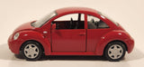 Maisto Volkswagen New Beetle Red 1/37 Scale Pull Back Die Cast Toy Car Vehicle