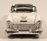 Sunnyside Superior SS 5720 1955 Chevrolet Bel Air Convertible White 1/36 Scale Pull Back Die Cast Toy Car Vehicle with Opening Doors